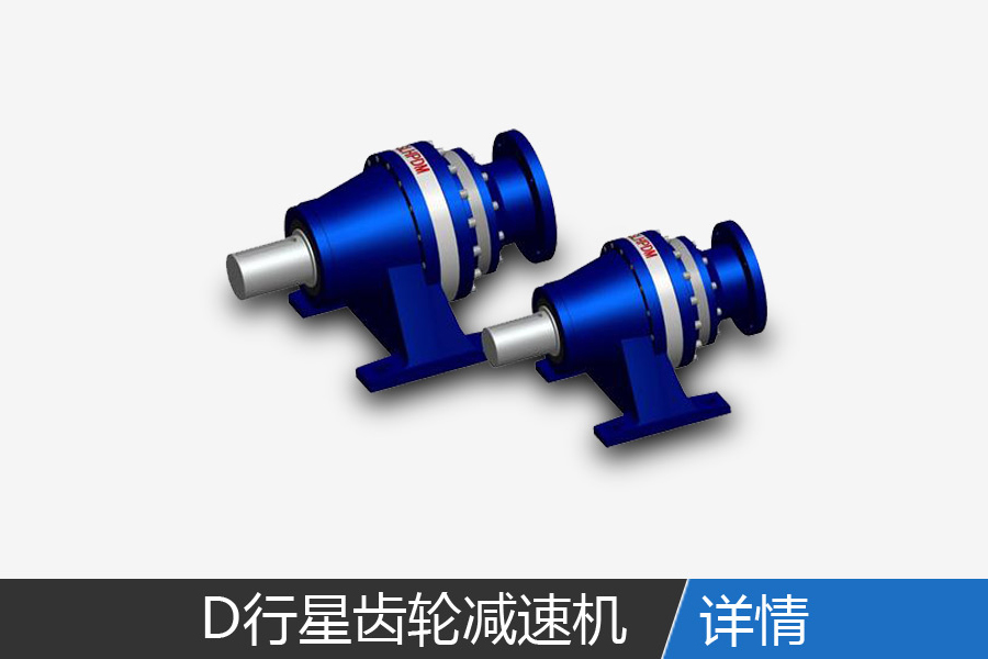 D series planetary gear reducer